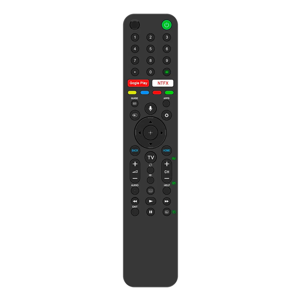 WINFLIKE RMF-TX500P RMF-TX500T Replacement Voice Remote Control for Sony TV | Compatible with Sony Bravia Models - main product image