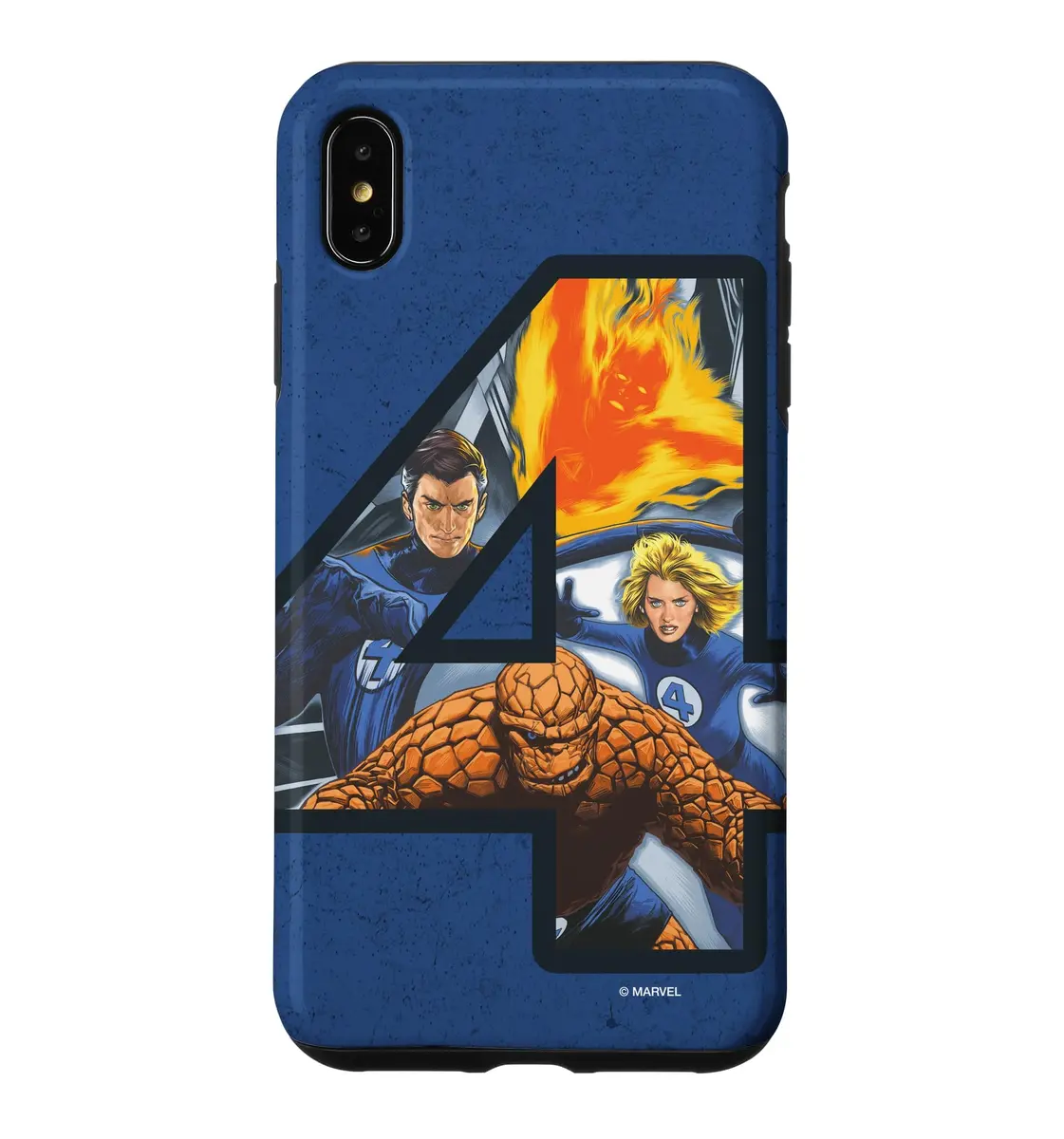 Marvel Fantastic Four 4 Super Hero Team Case for iPhone XS Max | Dual-layer Shockproof Design - main product image