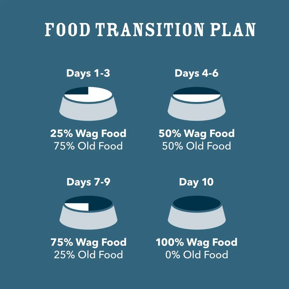 WAG Adult Premium Nutrition Dry Dog Food Supports Stomach & Skin 30 lb | Lamb & Brown Rice - view 6