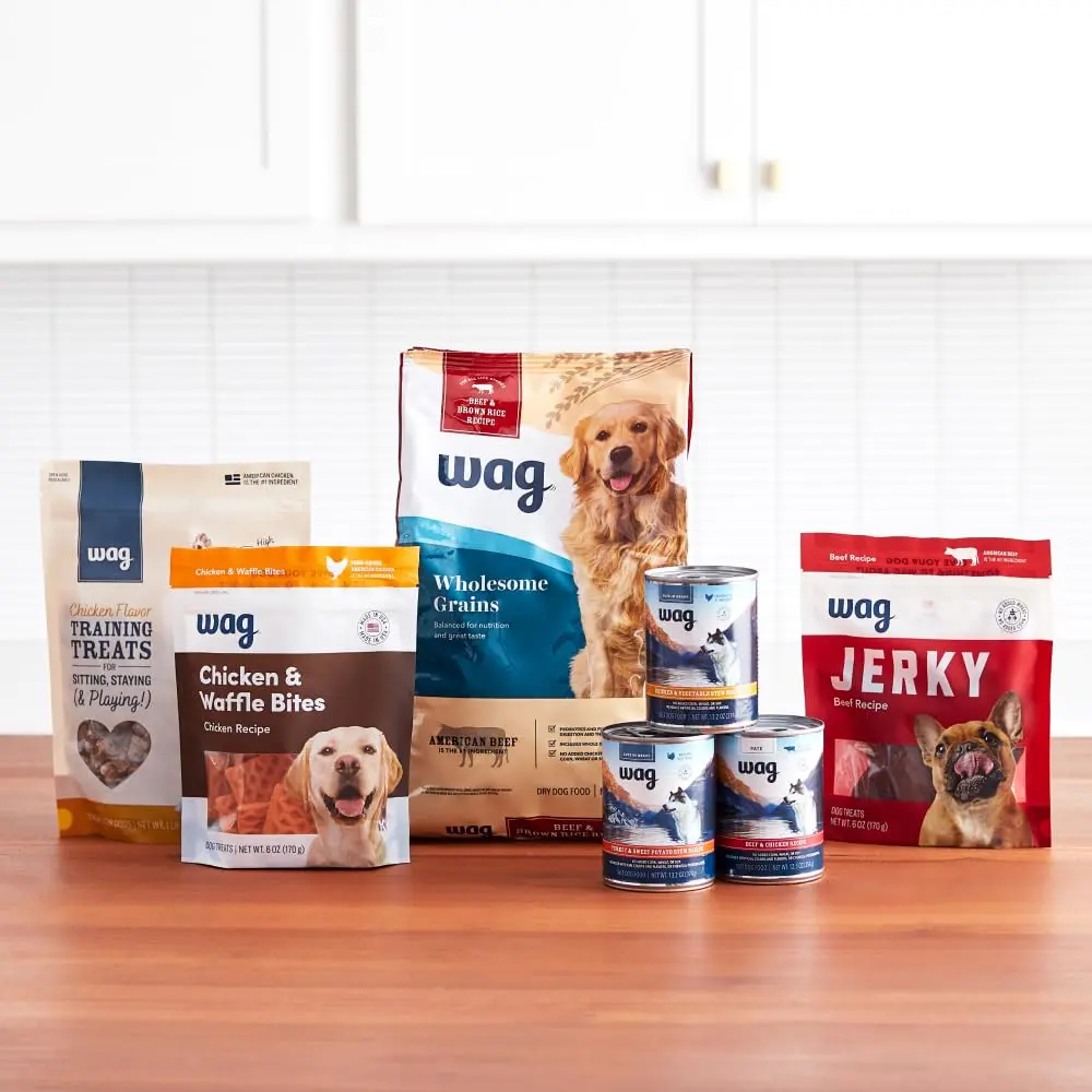 WAG Adult Premium Nutrition Dry Dog Food Supports Stomach & Skin 30 lb | Lamb & Brown Rice - view 7