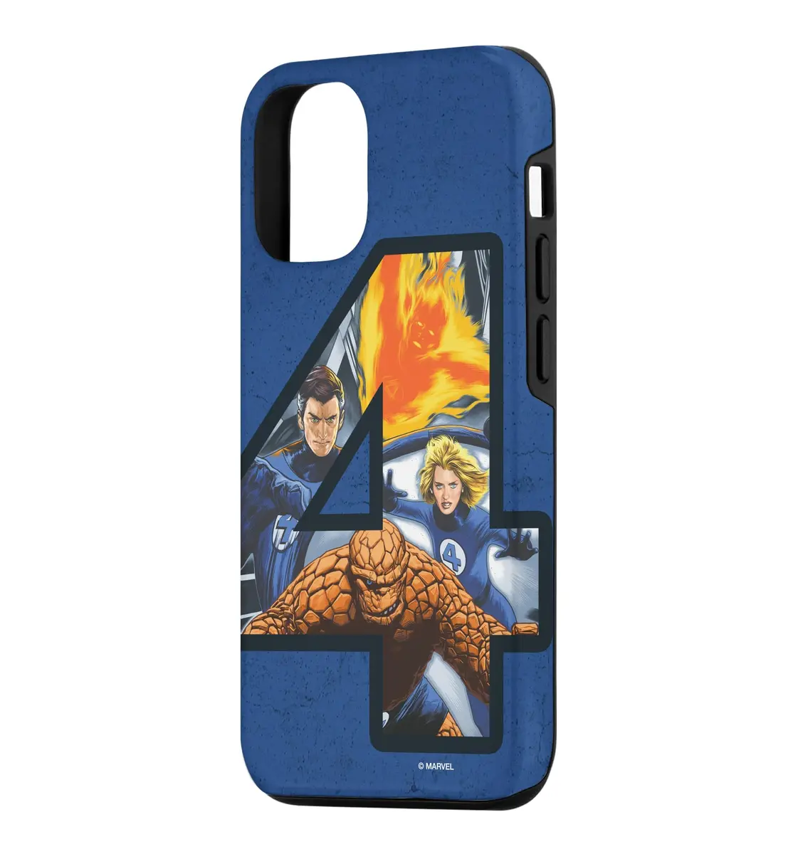 Marvel Fantastic Four 4 Super Hero Team Case for iPhone 12/12 Pro | Vibrant Retro Design with Drop Protection - view 2