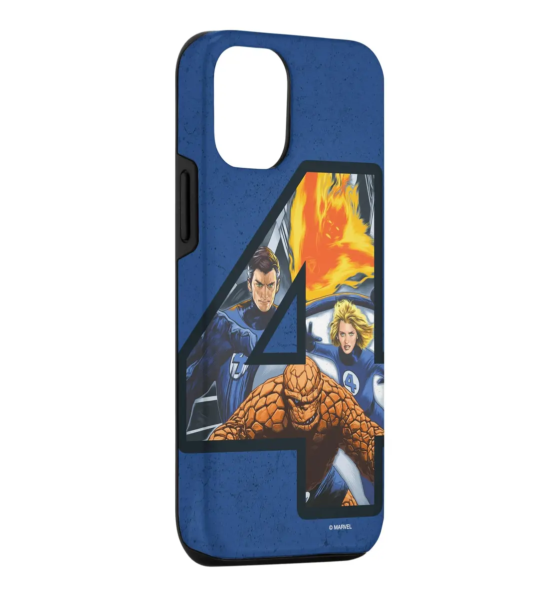 Marvel Fantastic Four 4 Super Hero Team Case for iPhone 12/12 Pro | Vibrant Retro Design with Drop Protection - view 3