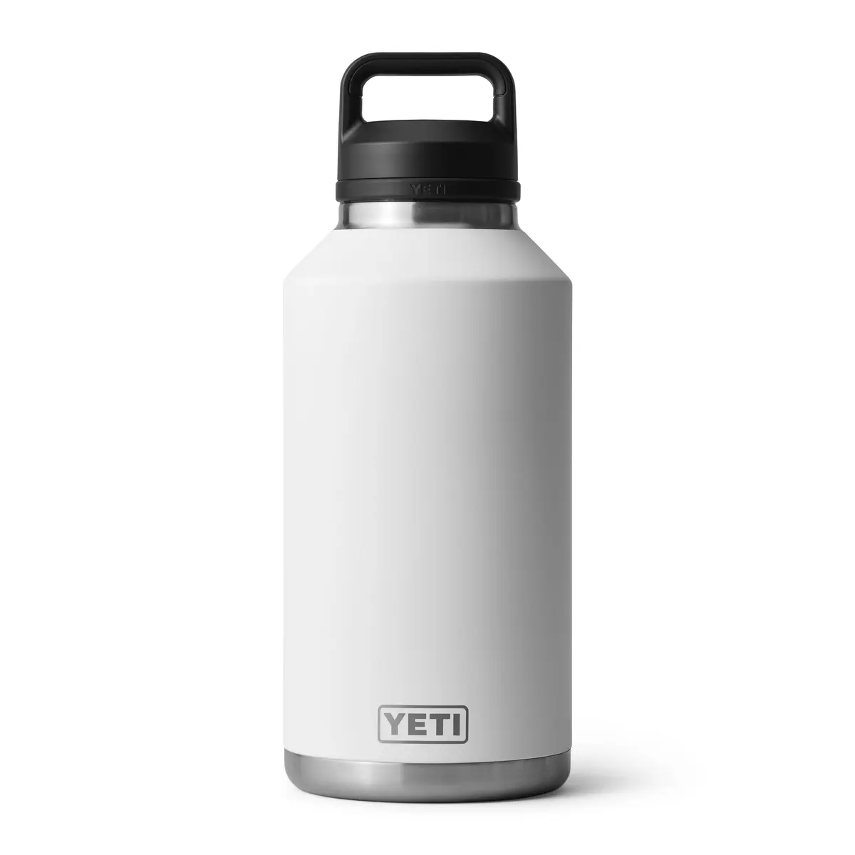YETI Rambler 64 oz Bottle Vacuum Insulated Leakproof Stainless Steel with Chug Cap, White | Large Capacity & Durable - main product image