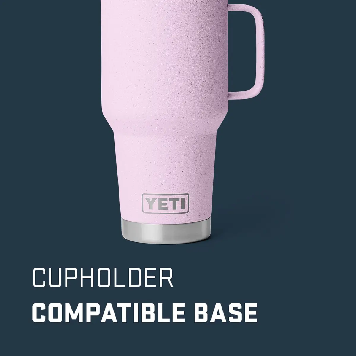 YETI Rambler 30 oz Travel Mug, Seafoam | Double Wall Vacuum Insulated Drinkware - view 3