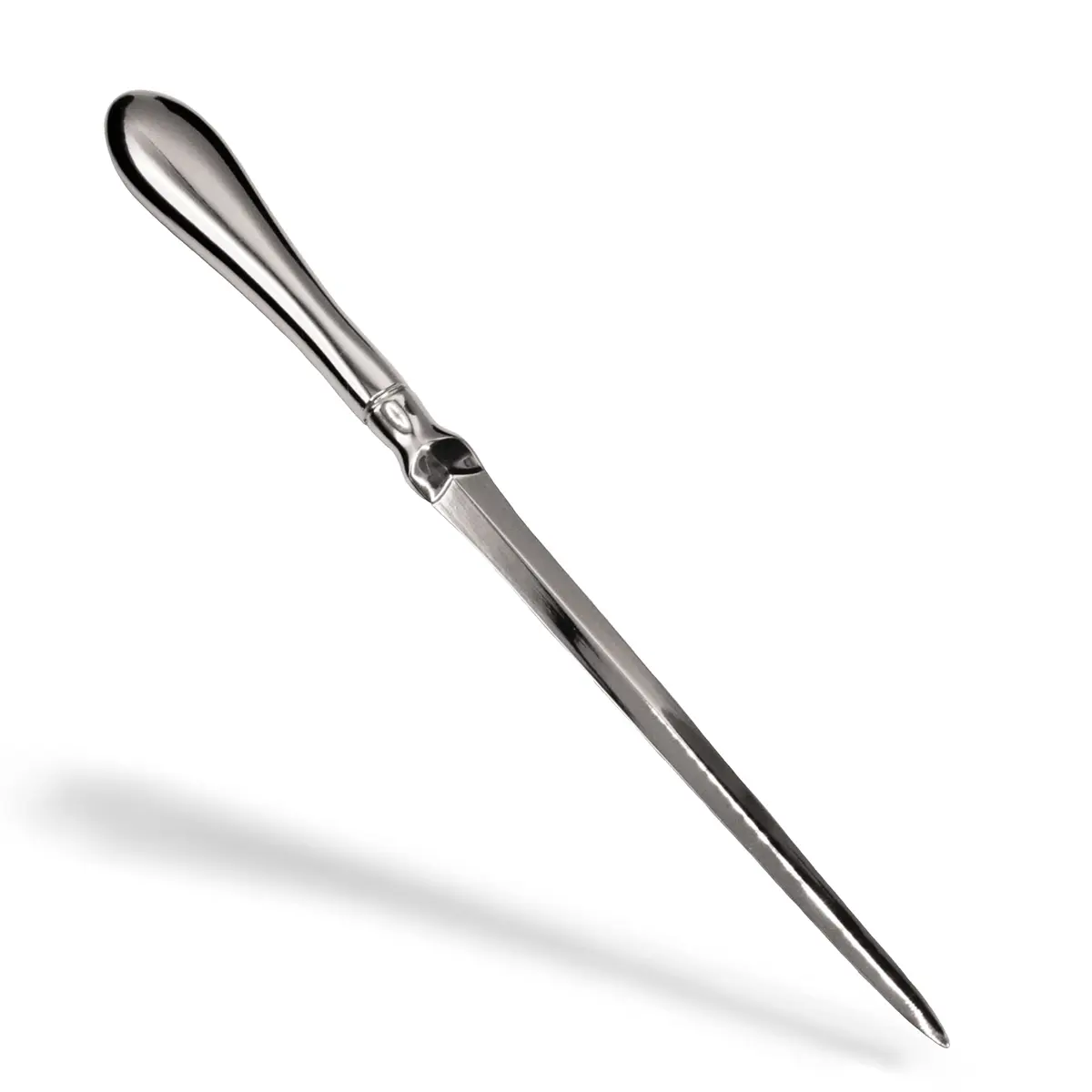 Uncommon Desks Safe Edge Letter Opener Knife Silver 1 Pack | Opens Mail Effortlessly - main product image