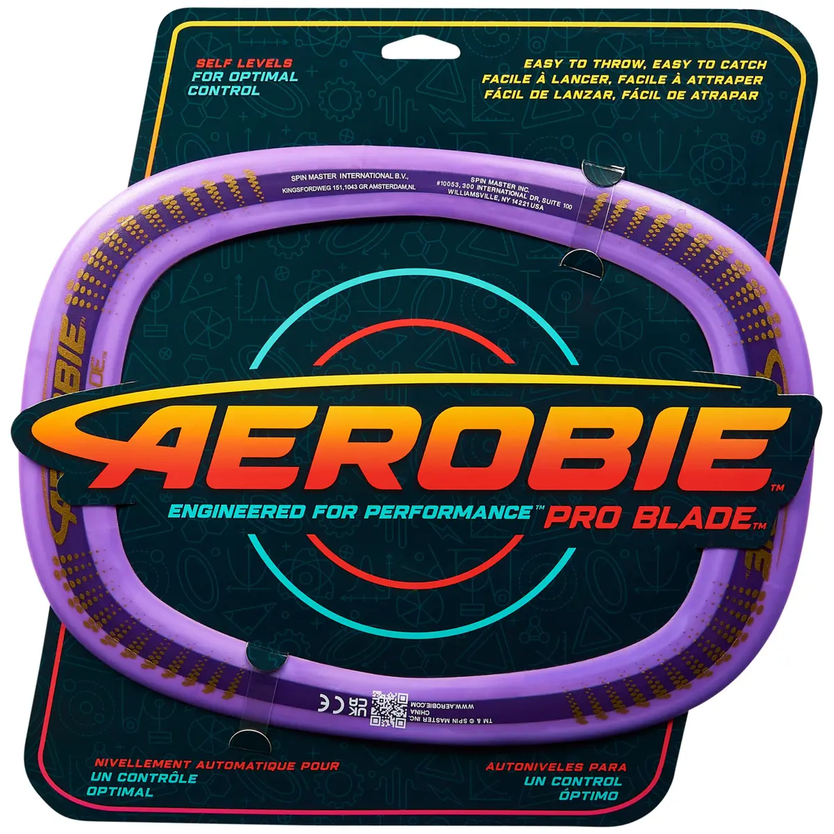 Aerobie Pro Blade Throw Ring Purple 35.56cm (14 inch) | World Record Distance Flying Disc - view 7