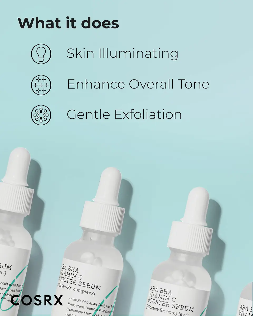 COSRX AHA BHA Vitamin C Booster Serum 1.01 fl oz | Anti-Aging Niacinamide for All Skin Types - view 3