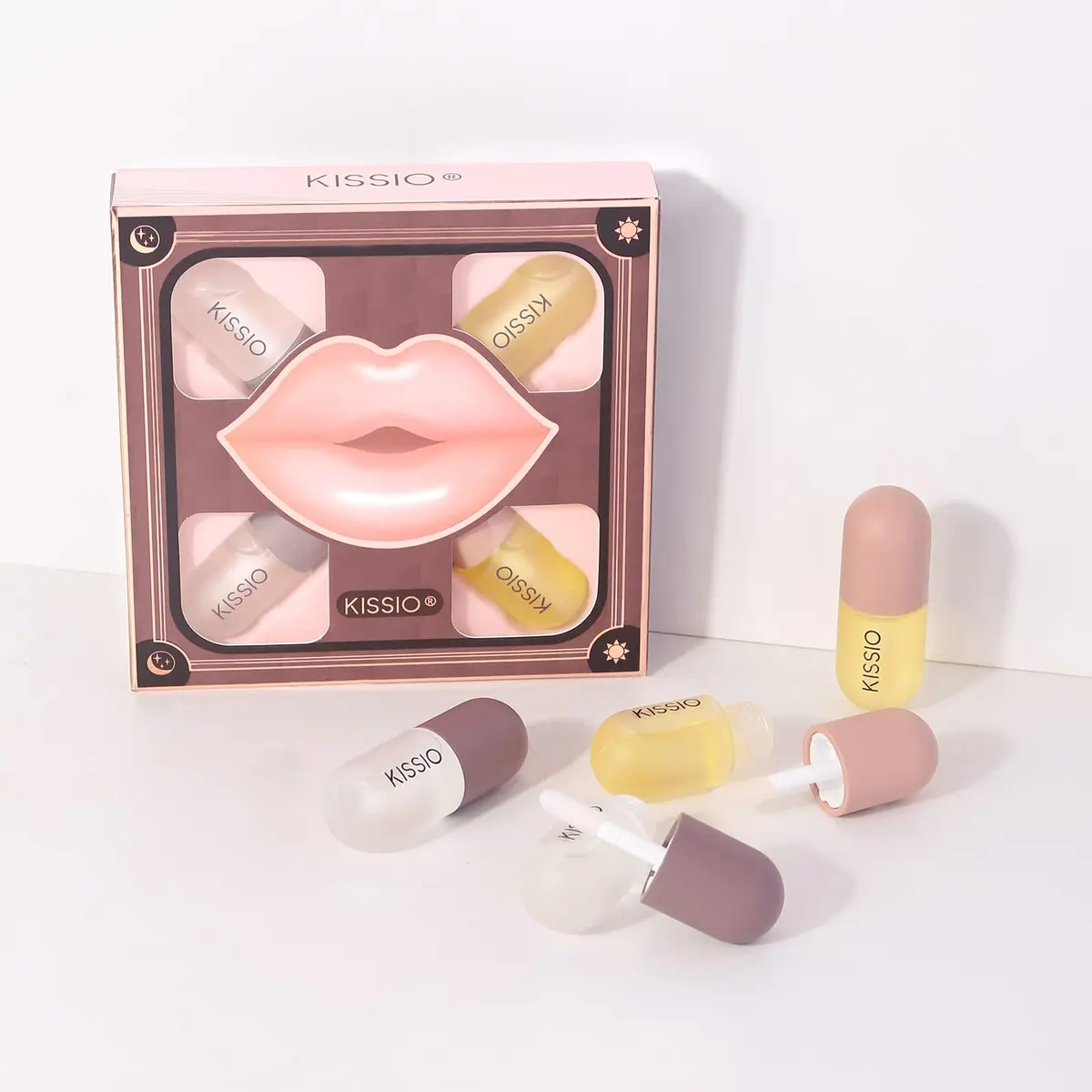 KISSIO Lip Plumper Set 4PCS | Hydrating & Volumizing Lip Care for Day & Night - view 9