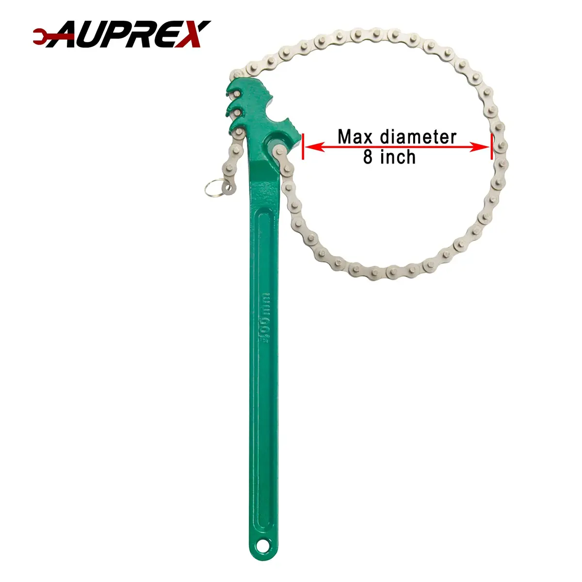 AUPREX 16 Inch Adjustable Chain Oil Filter Wrench Heavy Duty Pipe Fitter Tool | Fits 1.5” to 8” - view 6