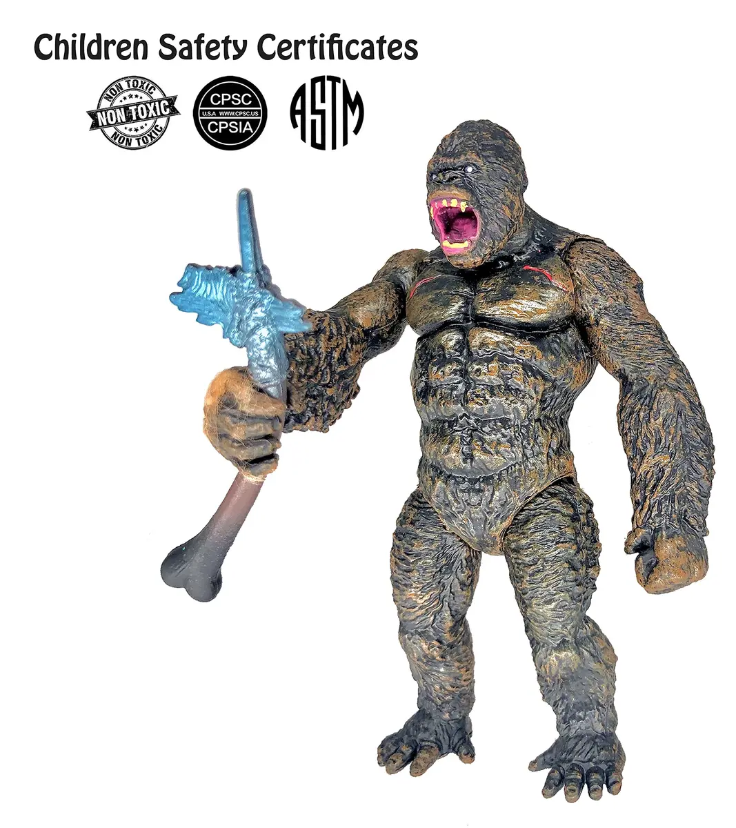 TwCare Set of 7 Godzilla Toys with Carry Bag | Movable Joints Action Figures for Kids - view 2