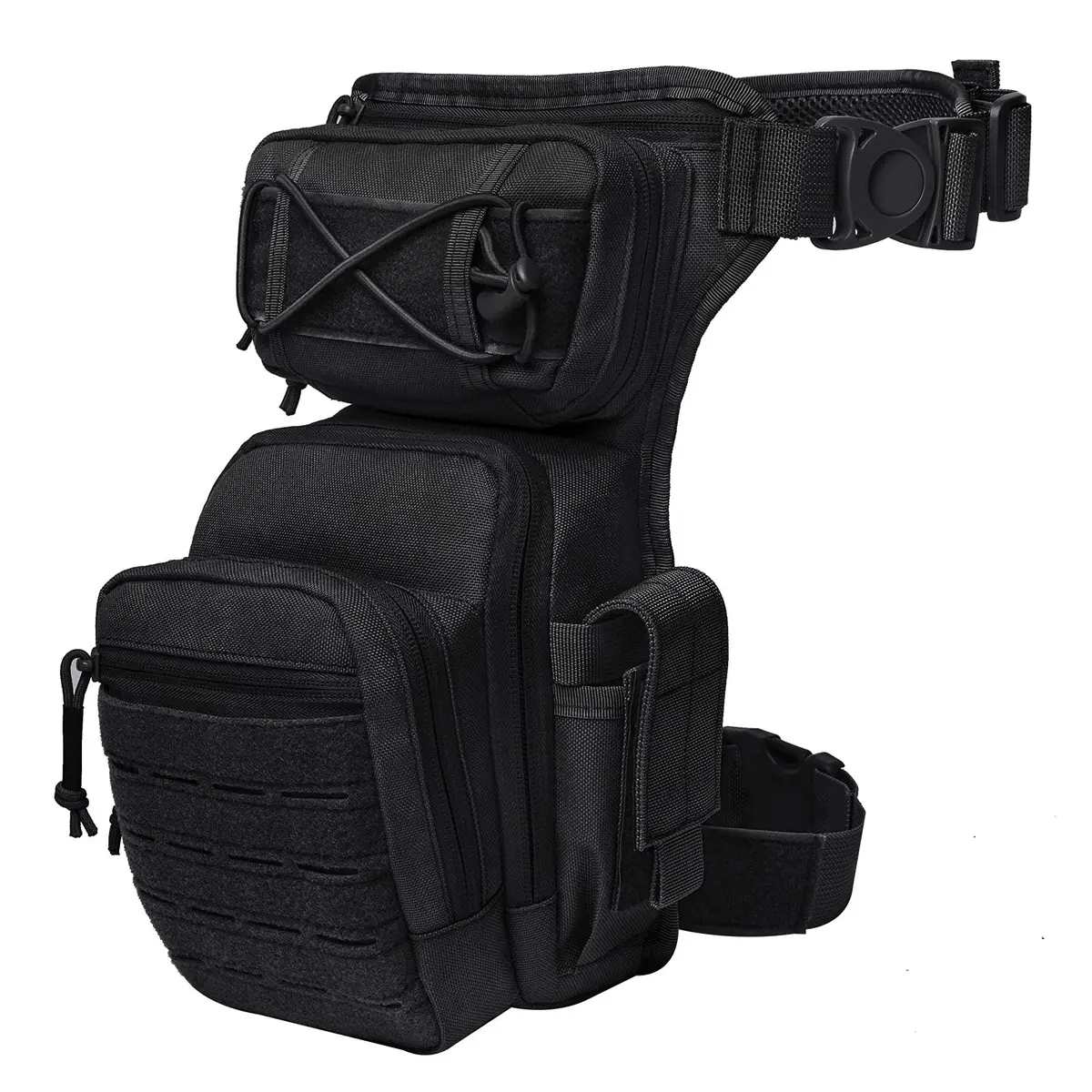 ATZB Drop Leg Bag for Men Women Military Tactical Thigh Pack 26cm x 33cm Waterproof Nylon - view 2