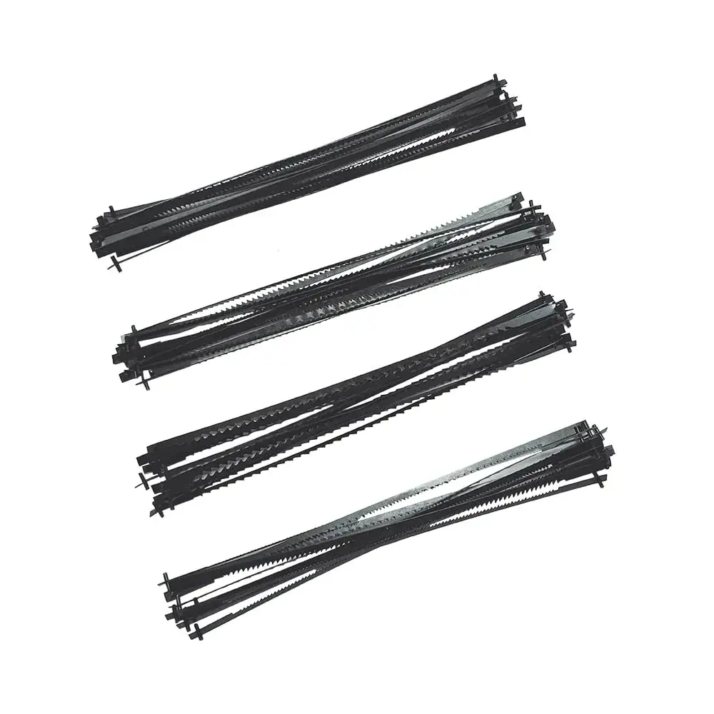 FOXBC 5-Inch Pin End Scroll Saw Blades (48 Pack) | 4 TPI Assortment for Wood & Plastic - main product image
