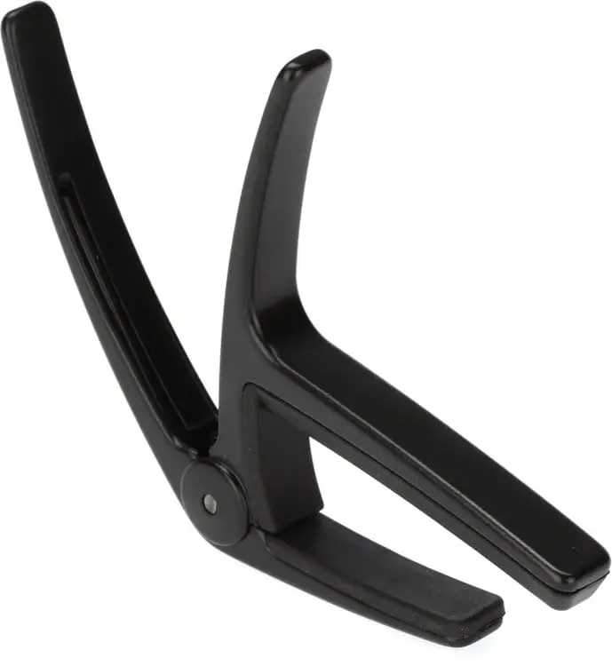 Fender Laurel Capo Black for Electric Guitars, 1.7 cm (0.67 inches) Length | Quick One-Hand Operation - view 4