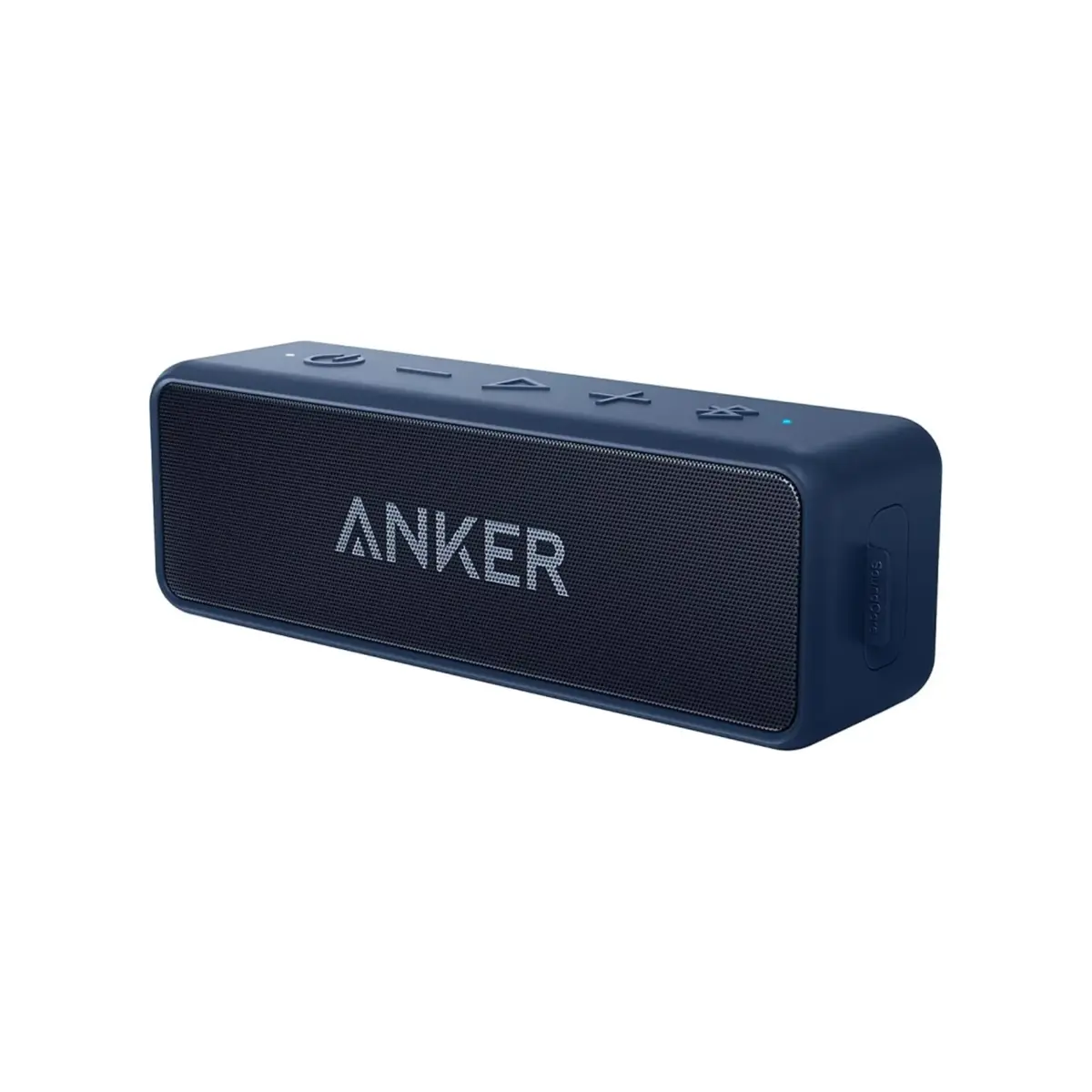 Anker Soundcore 2 Portable Bluetooth Speaker, Navy Blue | 12W Stereo Sound, IPX7 Waterproof, 24-Hour Playtime - main product image