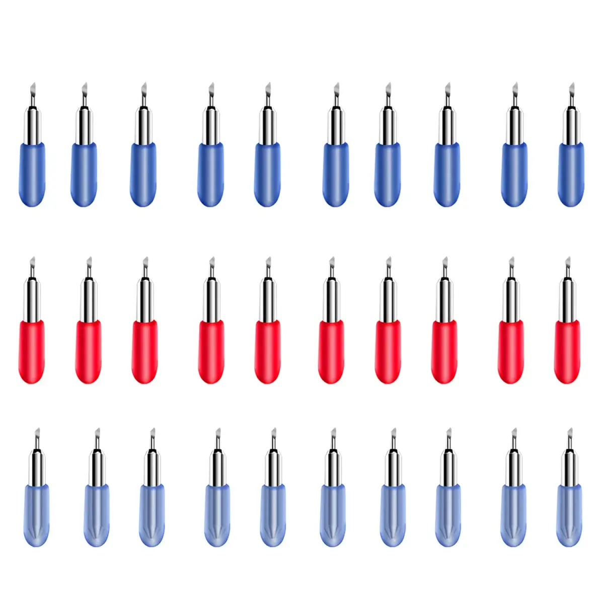 Mekote 30 PCS Replacement Blades for Joy & Joy Xtra Machines | 45°/30°/60° Fine Point Blades - main product image