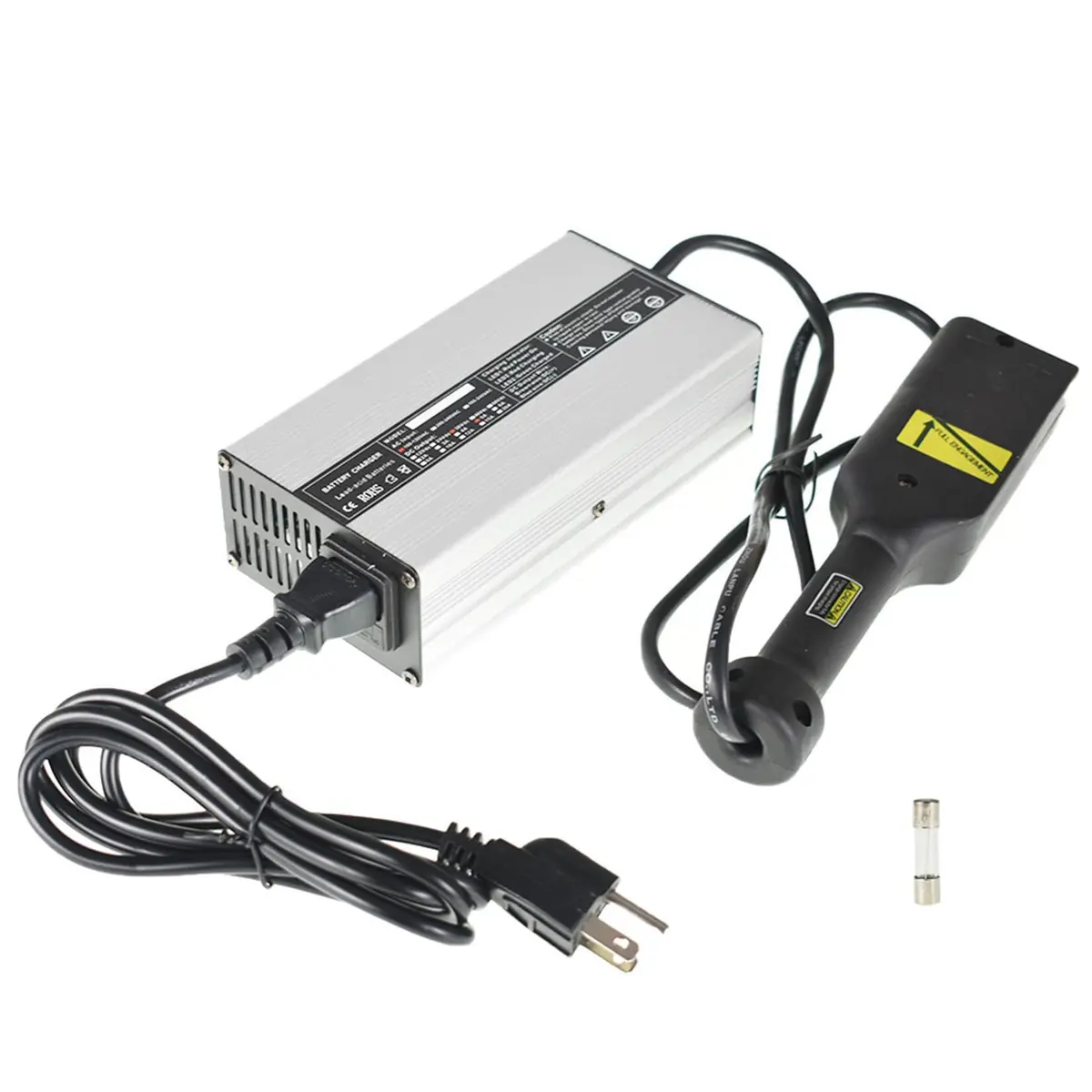 findmall 36 Volt 5 Amp Battery Charger Replacement for EZGO TXT Medalist | Lead-acid Battery Compatible - main product image