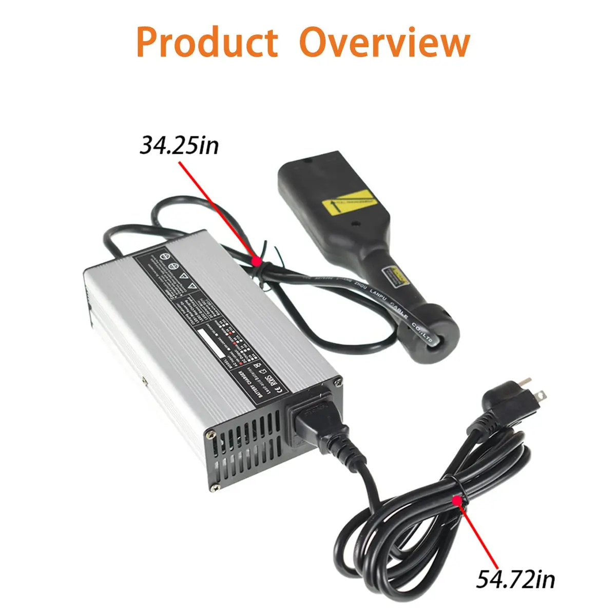 findmall 36 Volt 5 Amp Battery Charger Replacement for EZGO TXT Medalist | Lead-acid Battery Compatible - view 5