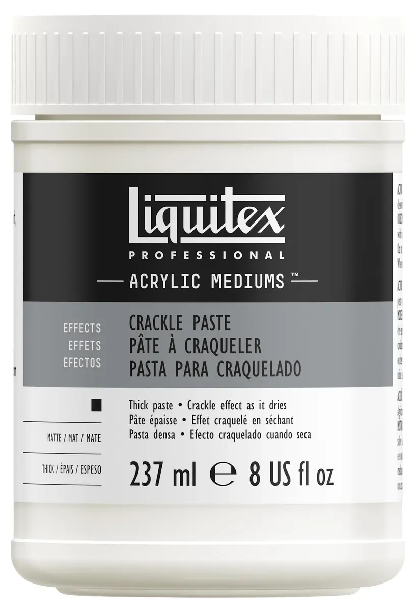 Liquitex Professional Effects Crackle Paste 237ml (8-oz) | Creates Crackled Texture - main product image