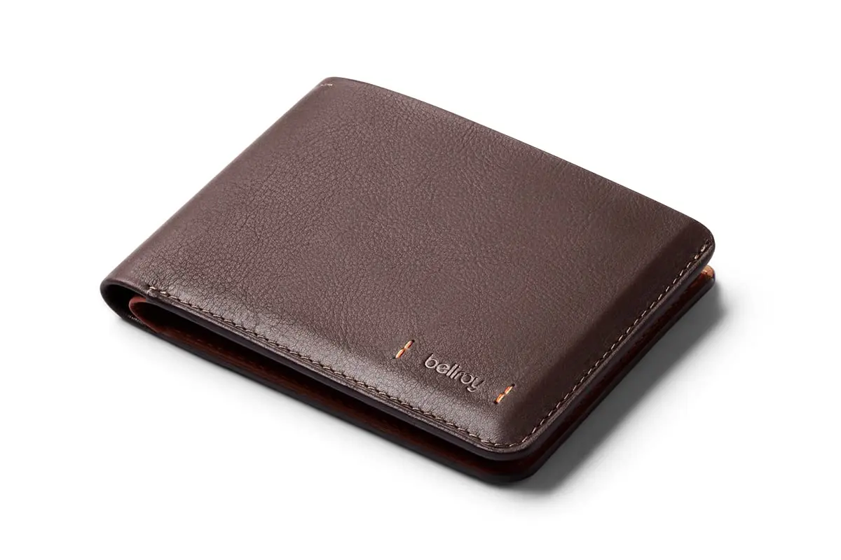 Bellroy Hide & Seek Wallet | Slim Leather Card Organizer with Hidden Bill Compartment (115mm x 85mm) - main product image