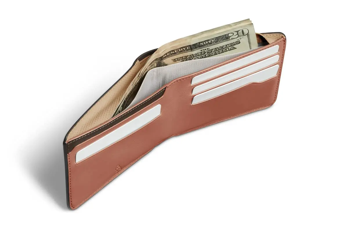 Bellroy Hide & Seek Wallet | Slim Leather Card Organizer with Hidden Bill Compartment (115mm x 85mm) - view 5
