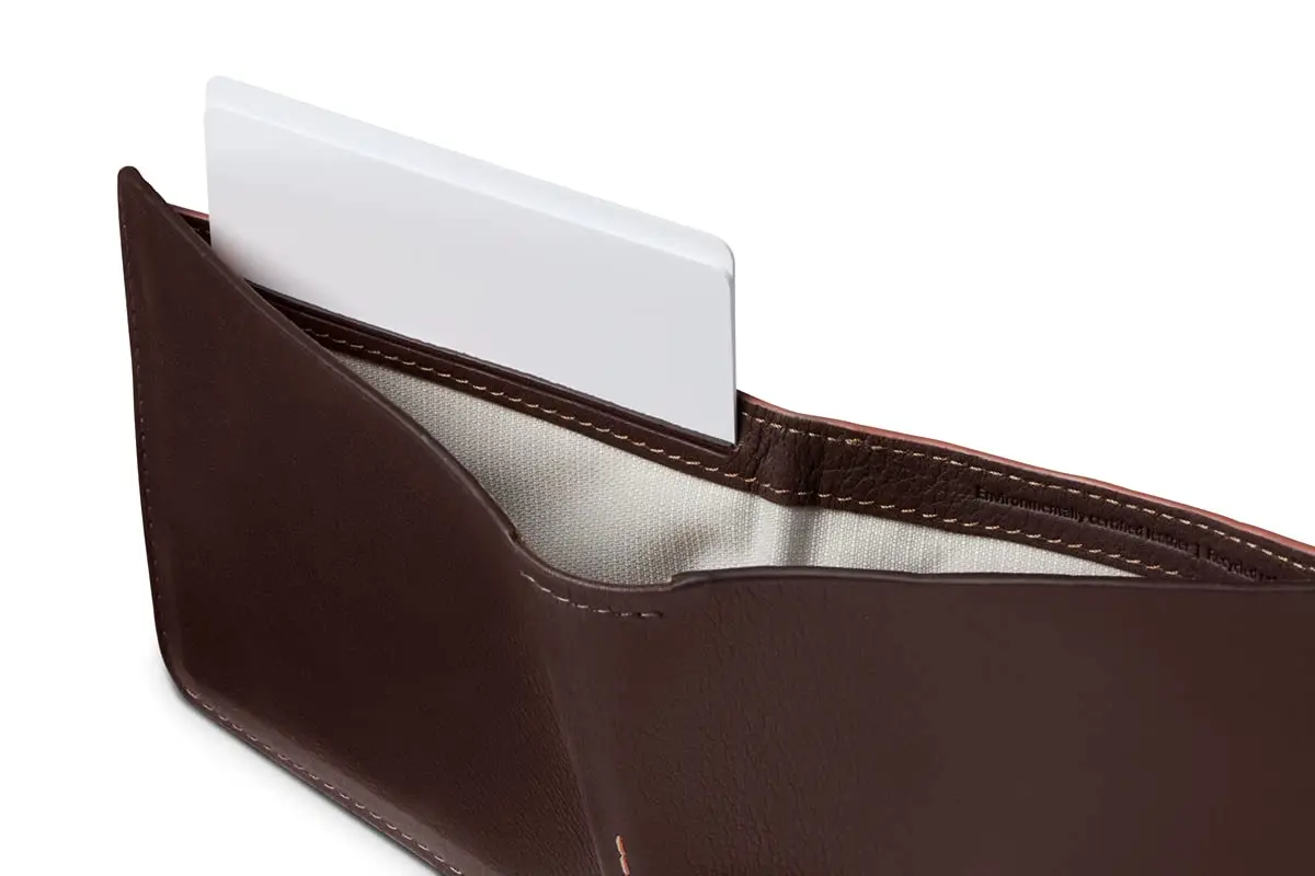 Bellroy Hide & Seek Wallet | Slim Leather Card Organizer with Hidden Bill Compartment (115mm x 85mm) - view 6
