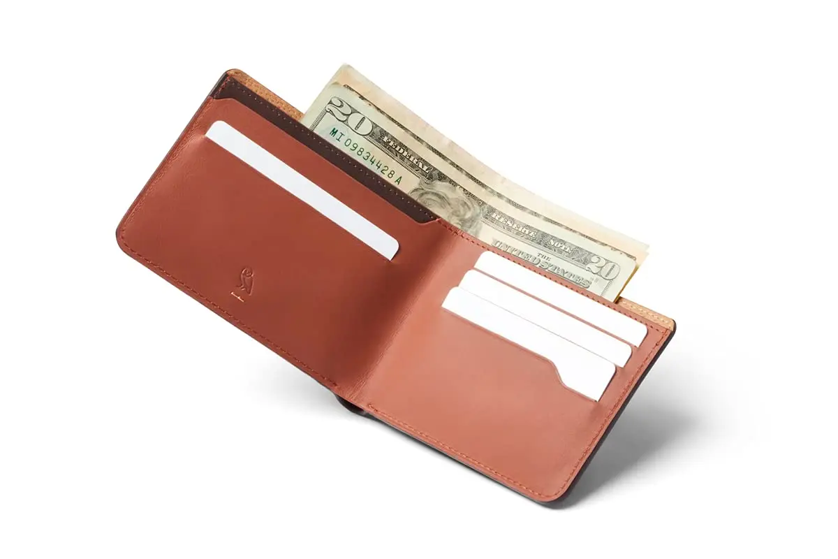 Bellroy Hide & Seek Wallet | Slim Leather Card Organizer with Hidden Bill Compartment (115mm x 85mm) - view 3