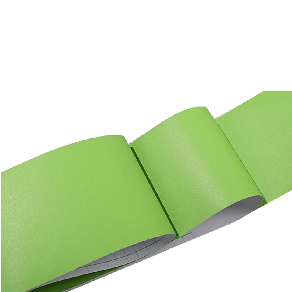 N\B Self Adhesive Solid Color Frosted Wallpaper Border 4" x 16.5ft | Waterproof & Easy to Apply - view 2
