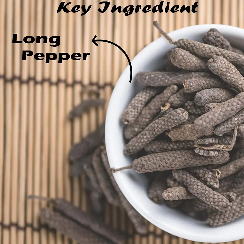 Namo Organics Whole Long Pepper 100 g (3.53 oz) | Authentic Indian Pippali Spice - view 3