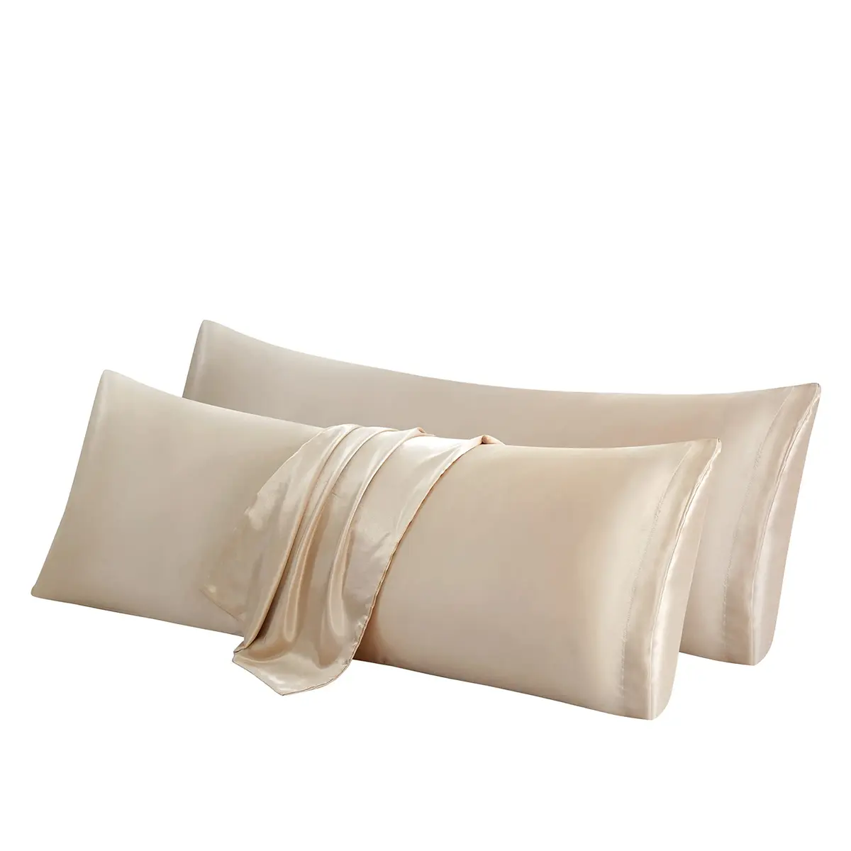 Aormenzy Satin Body Pillow Cover 20x54 Inches | Silky Soft & Cooling for Adults - main product image