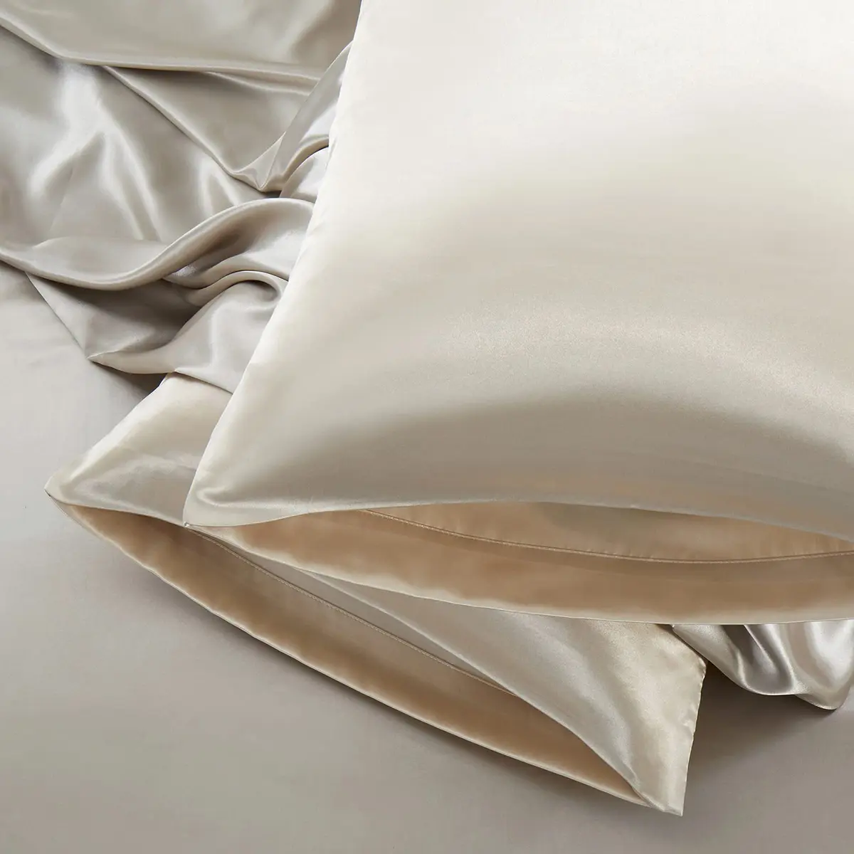 Aormenzy Satin Body Pillow Cover 20x54 Inches | Silky Soft & Cooling for Adults - view 6