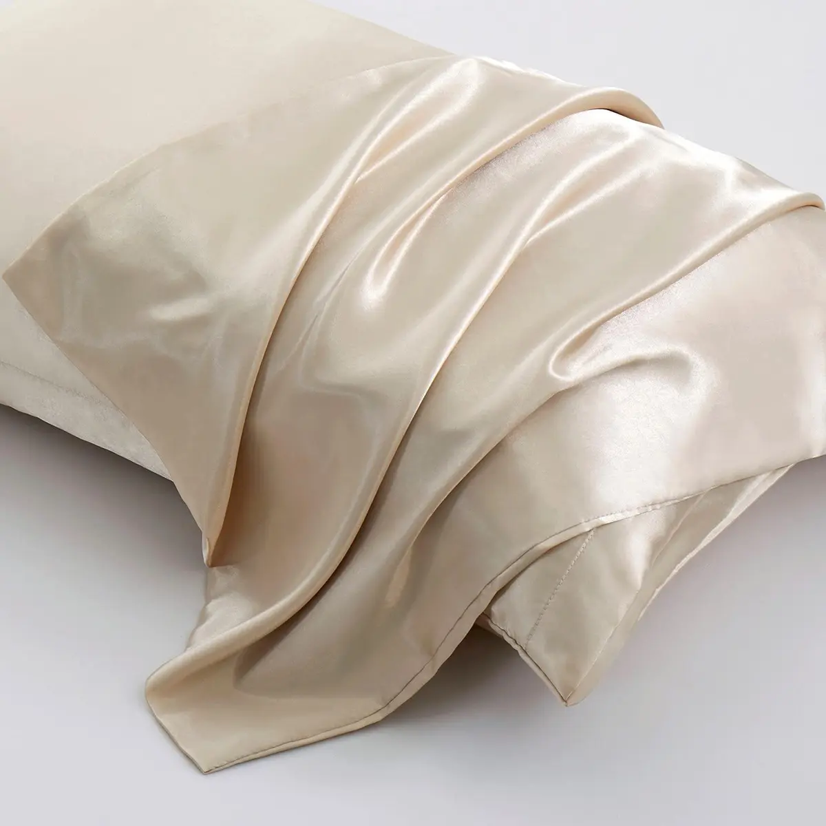 Aormenzy Satin Body Pillow Cover 20x54 Inches | Silky Soft & Cooling for Adults - view 4