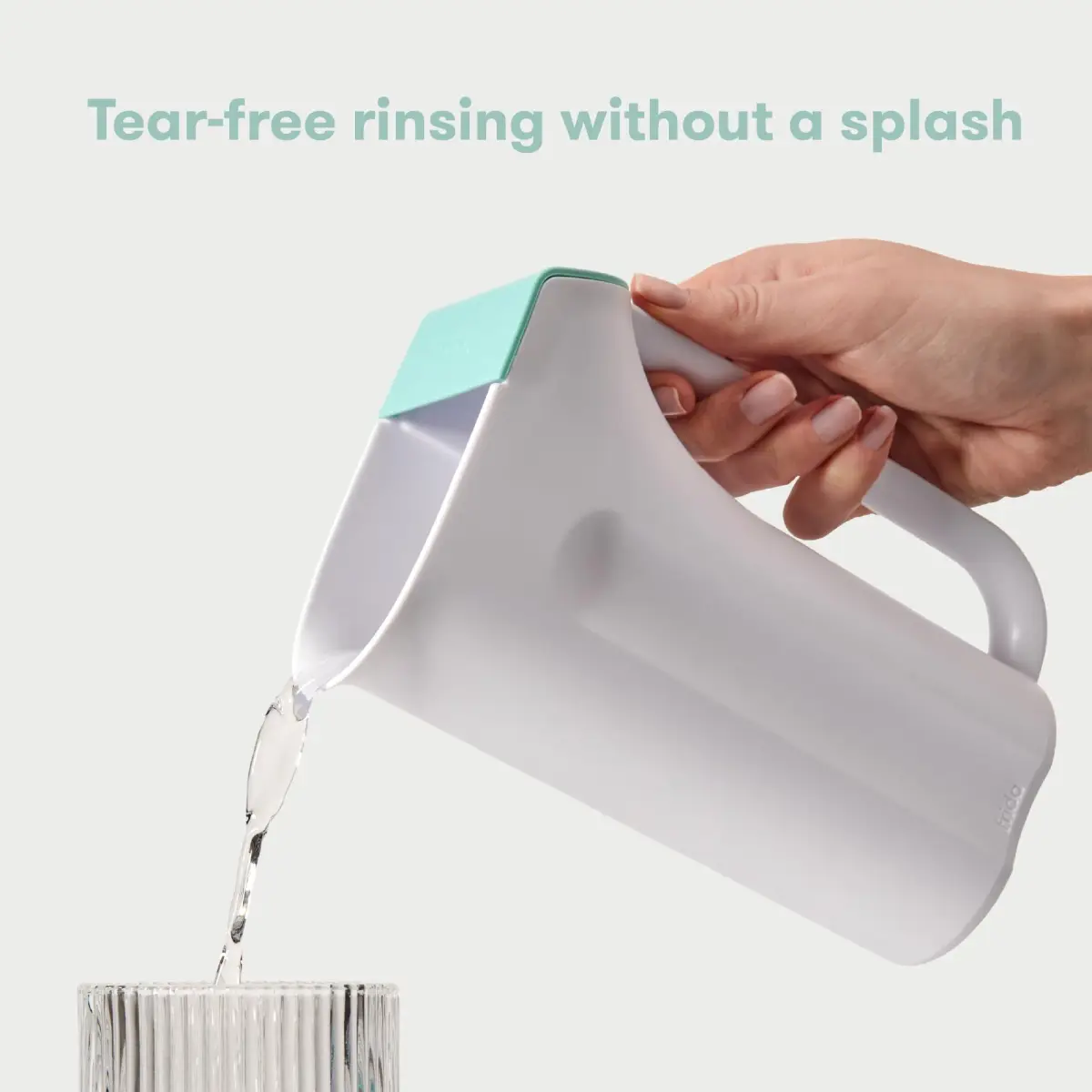 Frida Baby Control The Flow Bath Rinse Cup 710ml (24 Ounces) | Tear-Free Hair and Body Rinser with Dual Pour Spout - view 2