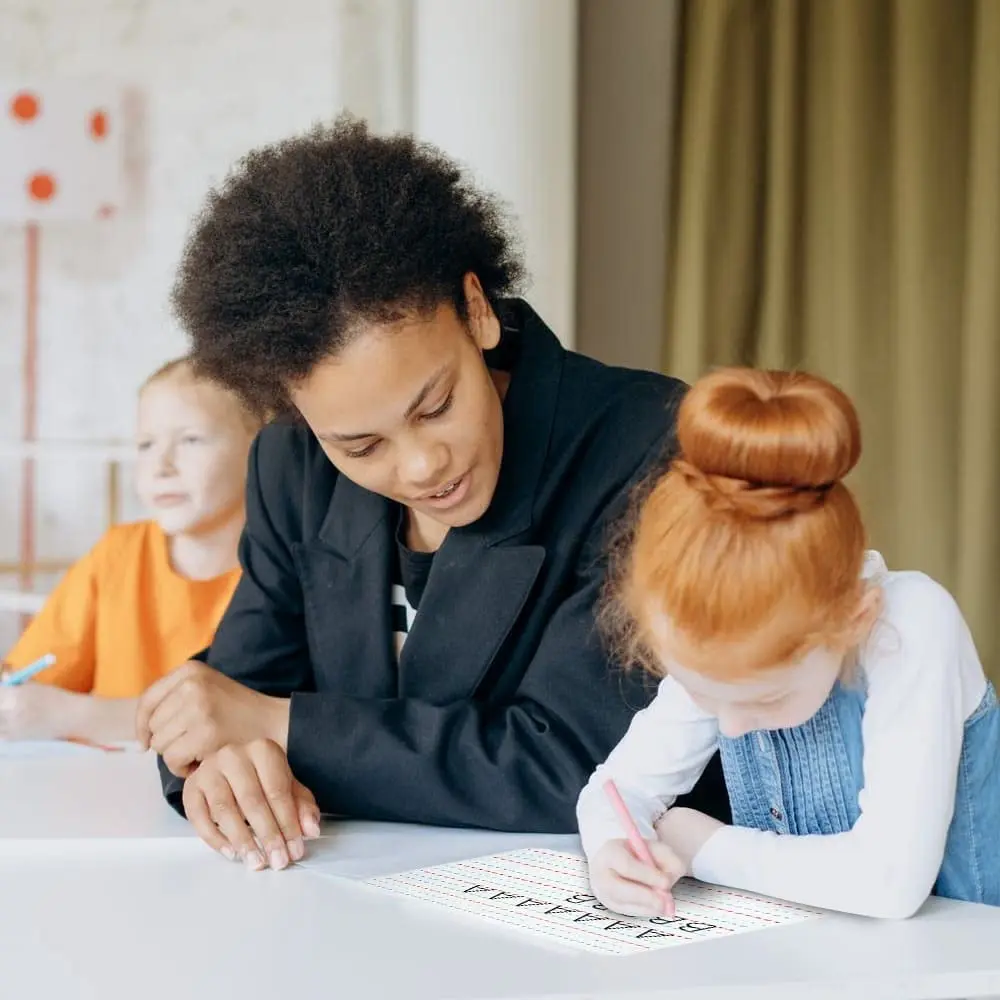 Ultimate Stationery Small White Board 9x12 Dry Erase Mini Lapboard 2 PK | Double Sided for Kids - view 5