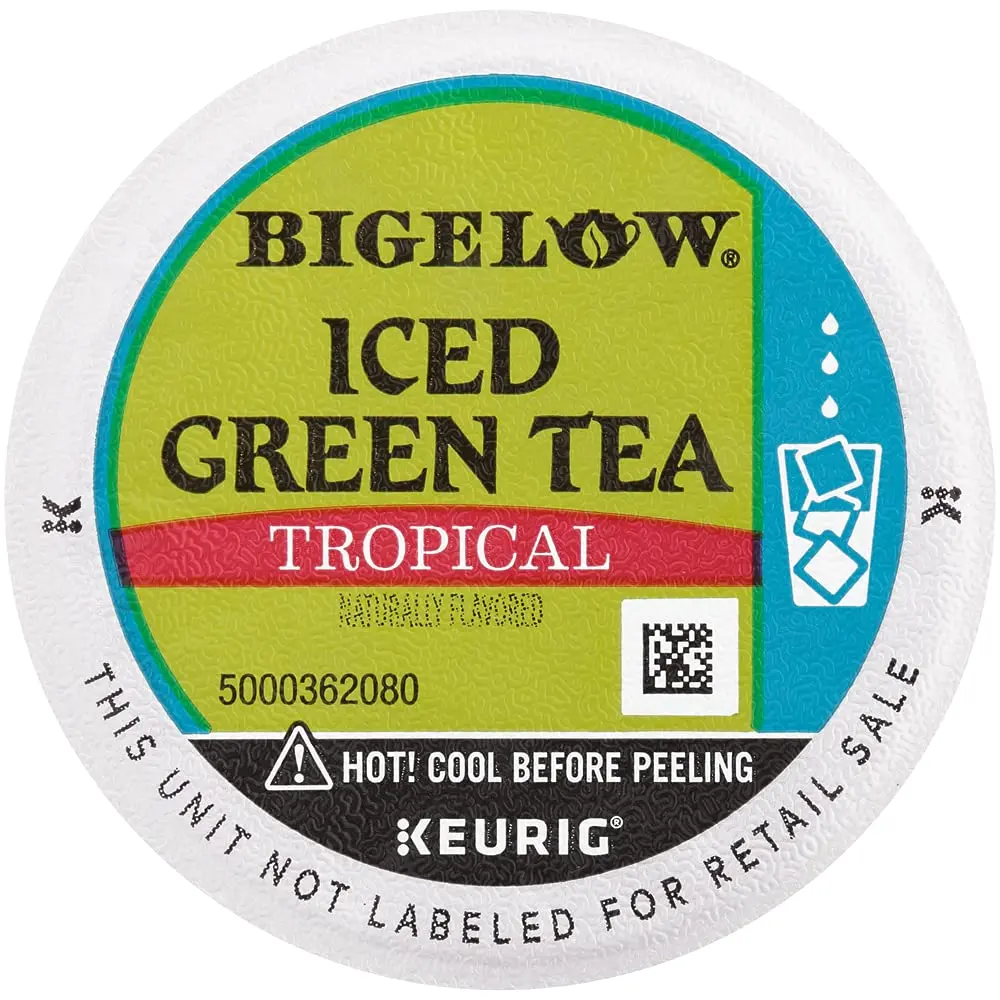 Bigelow Tropical Iced Green Tea 0.10 oz | Exotic Mango & Pineapple Refreshment - view 3