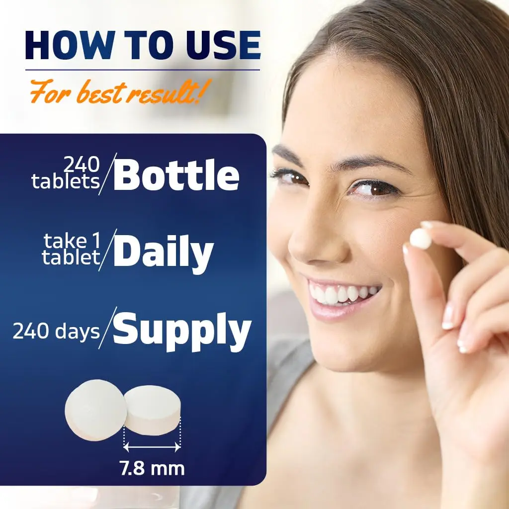 Vitamatic Folic Acid 1000 mcg (1 mg) | Supports Cell Growth & DNA Synthesis - view 4