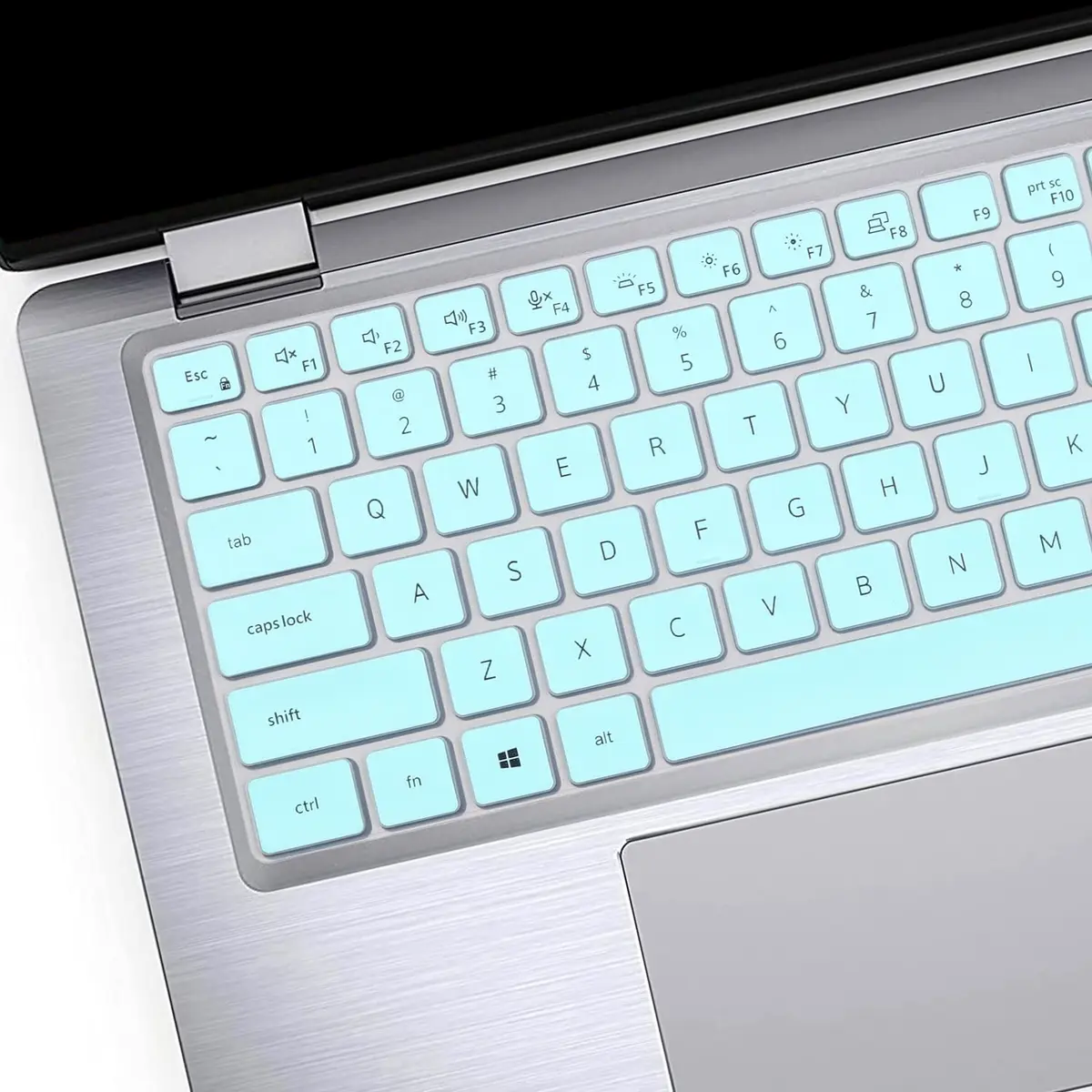 MUBUY-GOL Keyboard Cover for Dell Latitude 14" & 15.6" | Waterproof Silicone, Dustproof, Washable, US Layout, Hot Blue - view 3