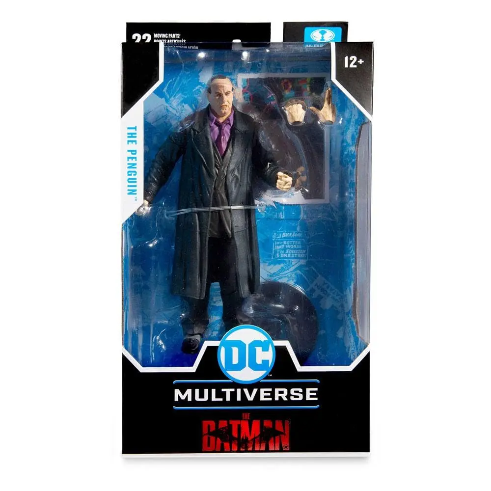 McFarlane Toys - DC Multiverse The Penguin Batman Movie 7" Action Figure with Accessories | Ultra Articulation & Collectible Art Card - view 8