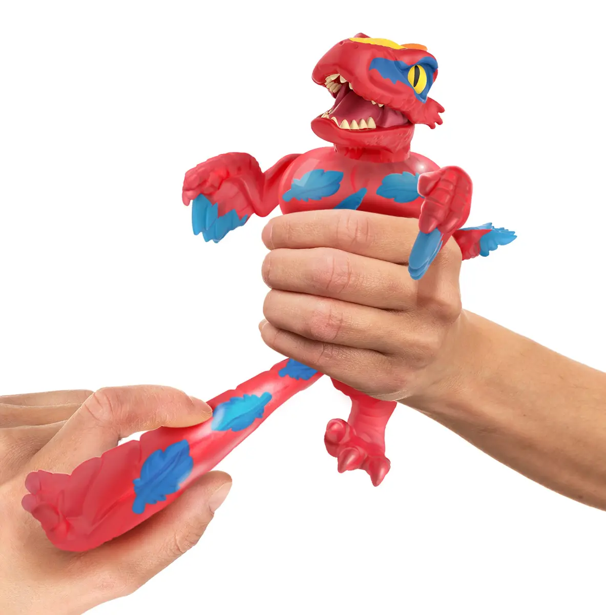 Heroes of Goo Jit Zu - Jurassic World Pyroraptor Stretch Toy 5.48 inches | Super stretchy, no mess, for kids 3-12 - view 4