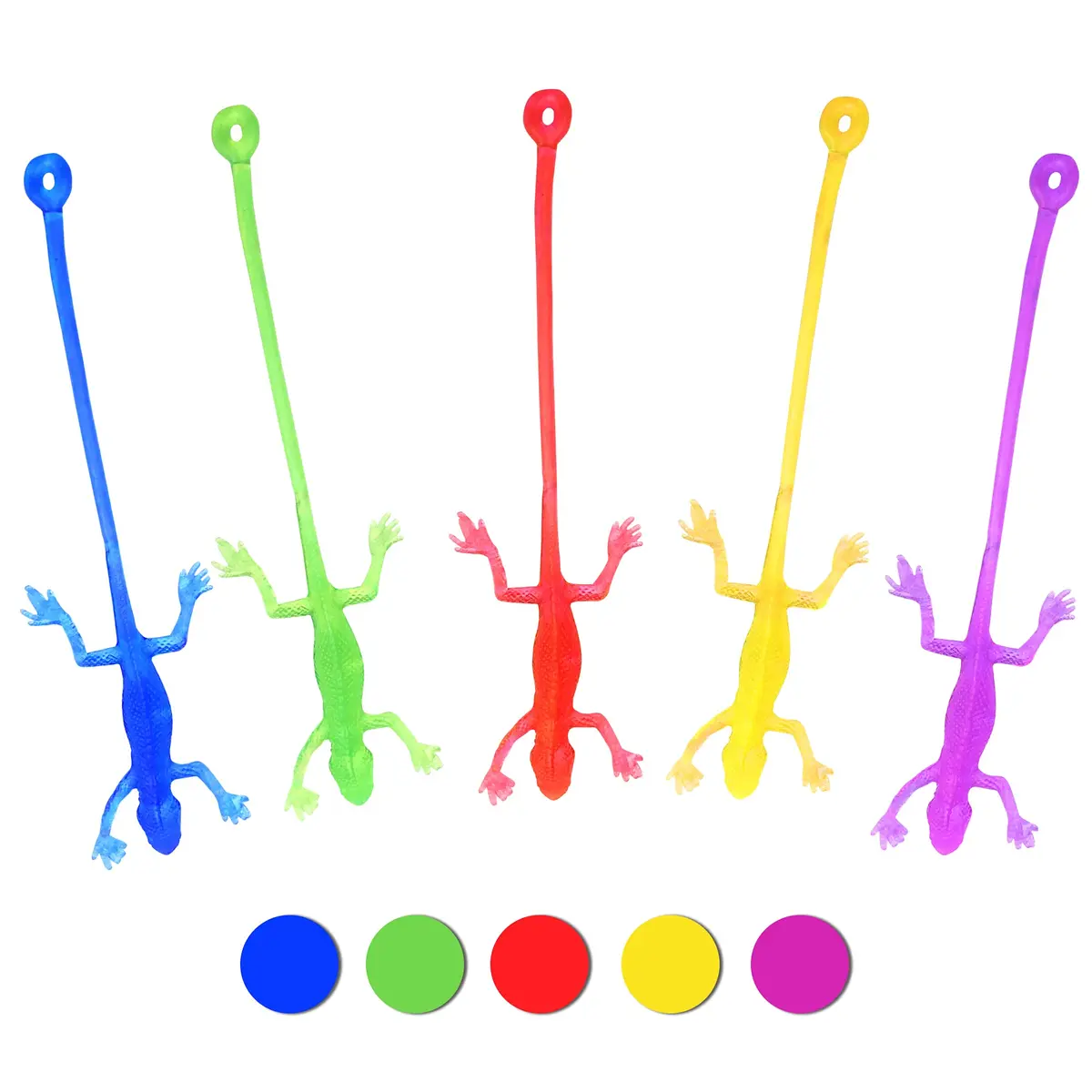 PPXMEEUDC 27PCS Multi-color Multi-style Stretchy Sticky Toys | Fun Party Favors for Kids - view 4