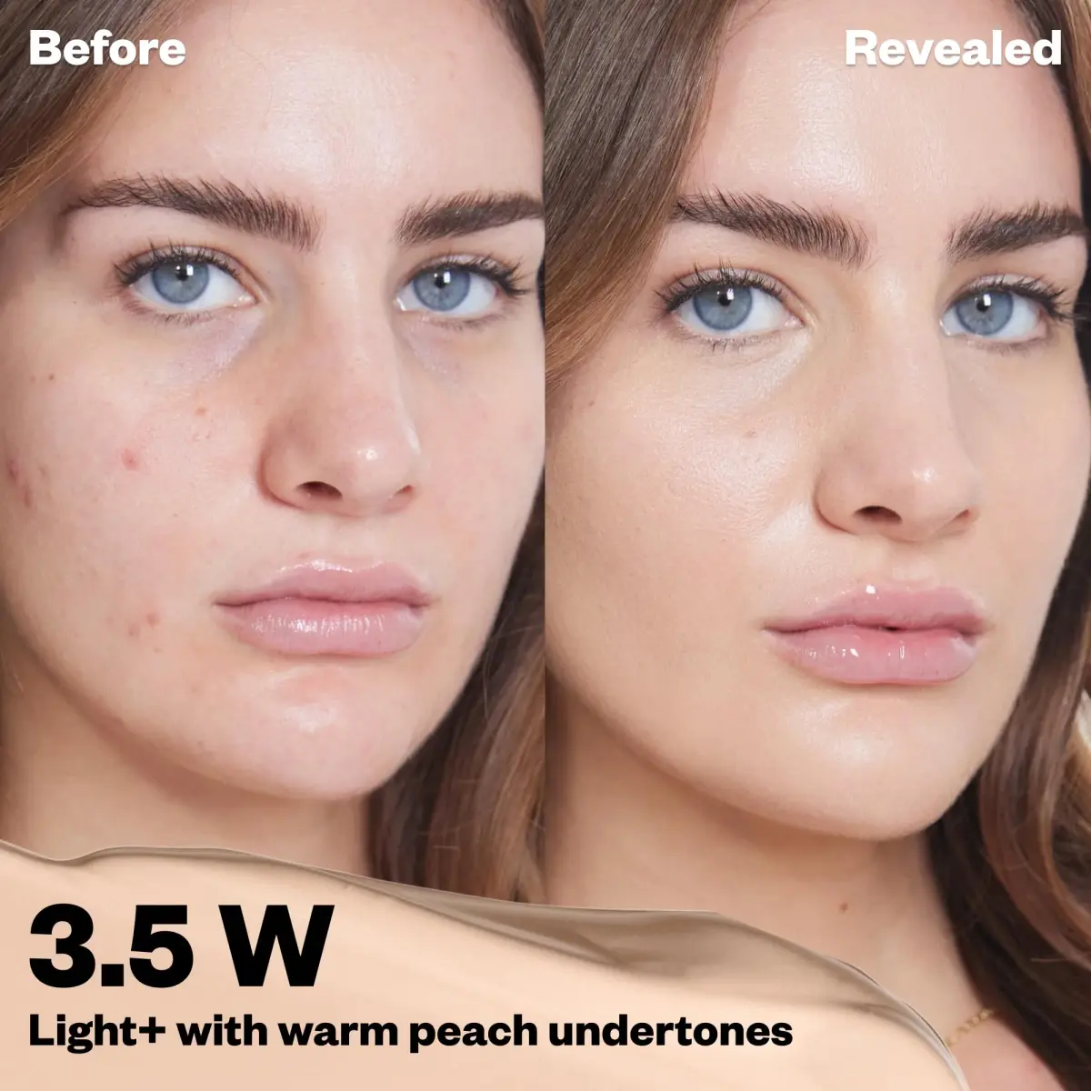 Kosas Revealer Medium Coverage Hydrating Concealer Tone 3.5 W 5.3ml (0.18 Fl Oz) | Radiant Finish for All Skin Types - view 2