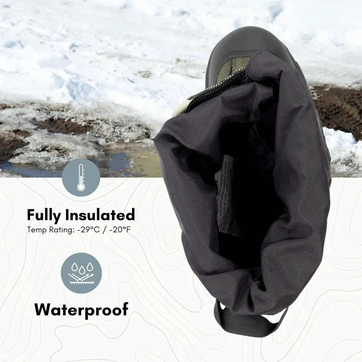 NEOS 15 Navigator-Glacier Trek Spk, Size: M | Waterproof Windproof Hiking Boot with 32 Replaceable Cleats - view 2