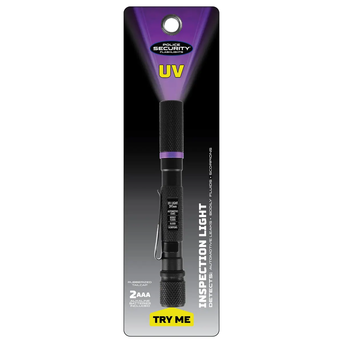Police Security UV Inspection UV Flashlight 395 NM | Handheld Pen UV Light for Security & Inspection - view 4