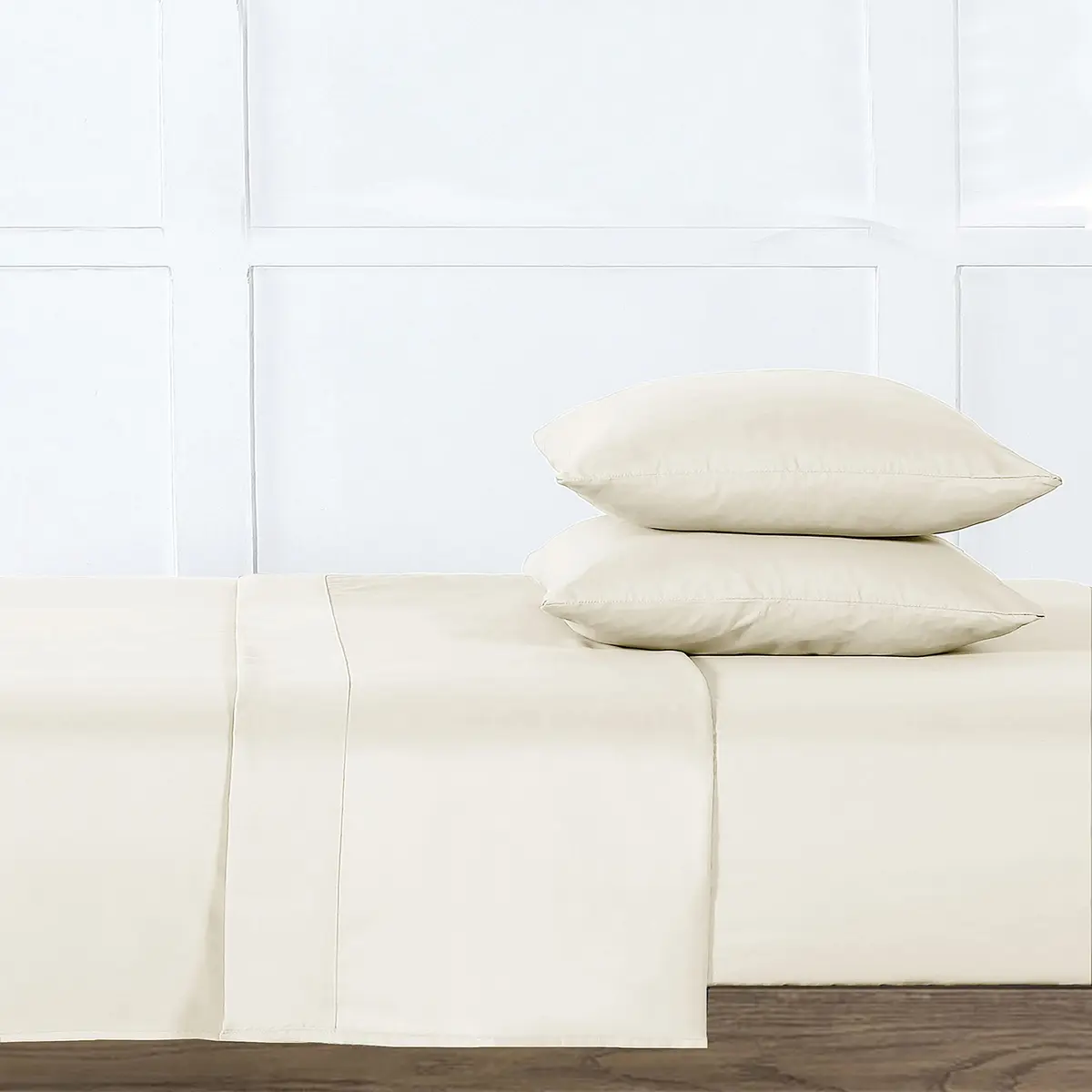 WellBeing 300-Thread-Count Oxywash Sheet Set, Full | Soft, Sustainable & Machine Washable - view 3