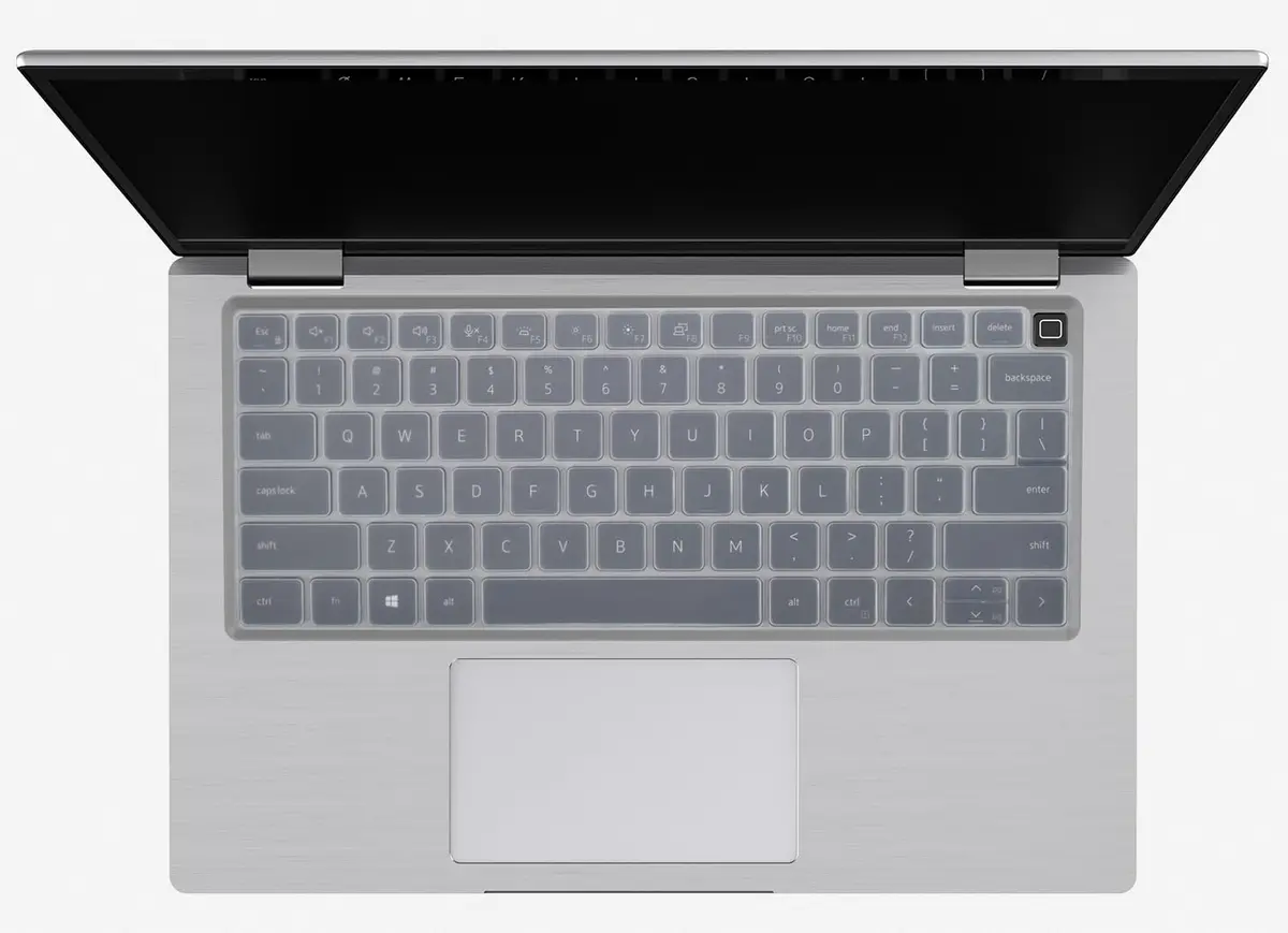 CaseBuy Clear Silicone Keyboard Cover for Dell Latitude 14"/15.6" Laptops | US Layout Protector Skin - view 7
