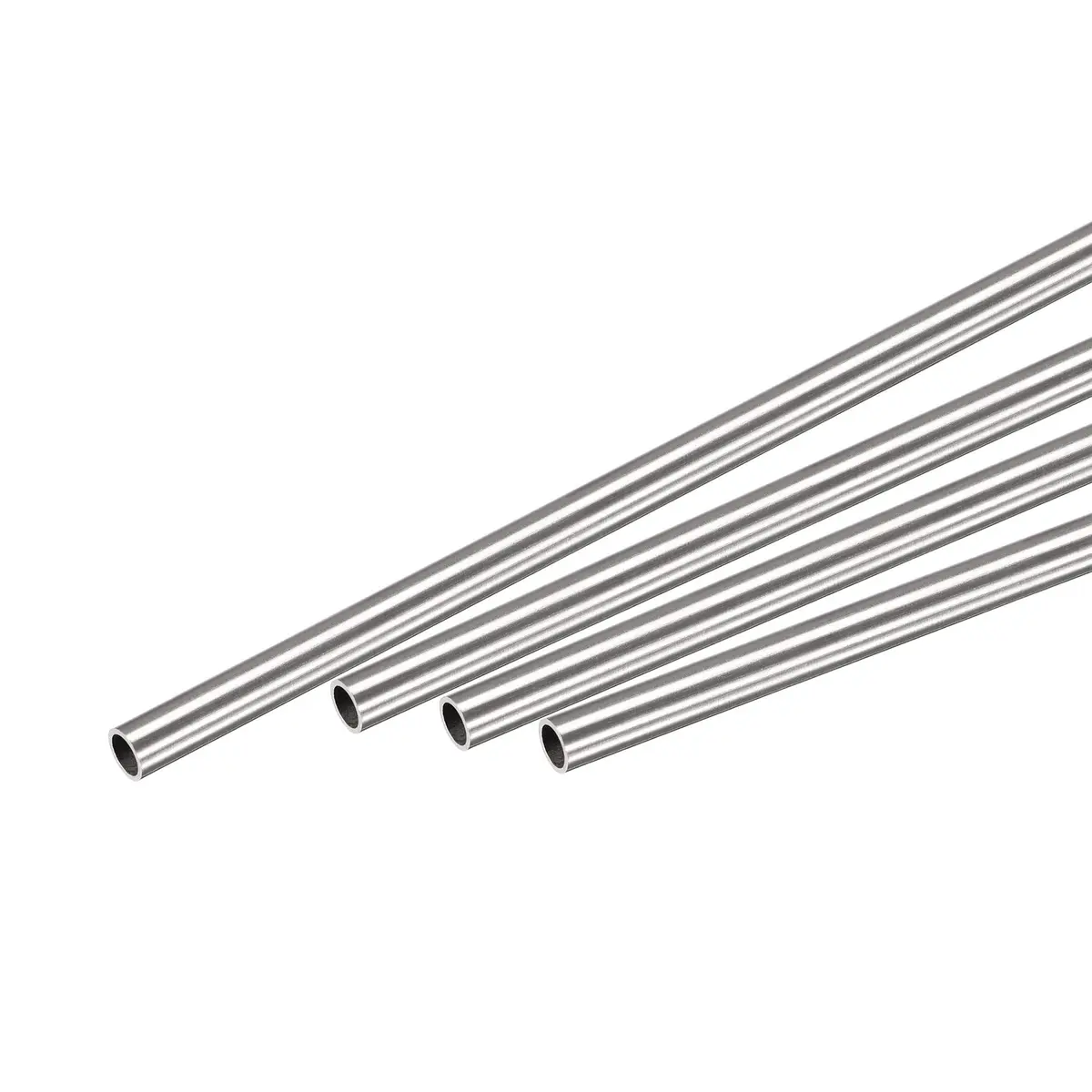uxcell 304 Stainless Steel Round Tube 4mm OD 0.5mm Wall 300mm | Seamless, Durable, Precision-Grade - main product image