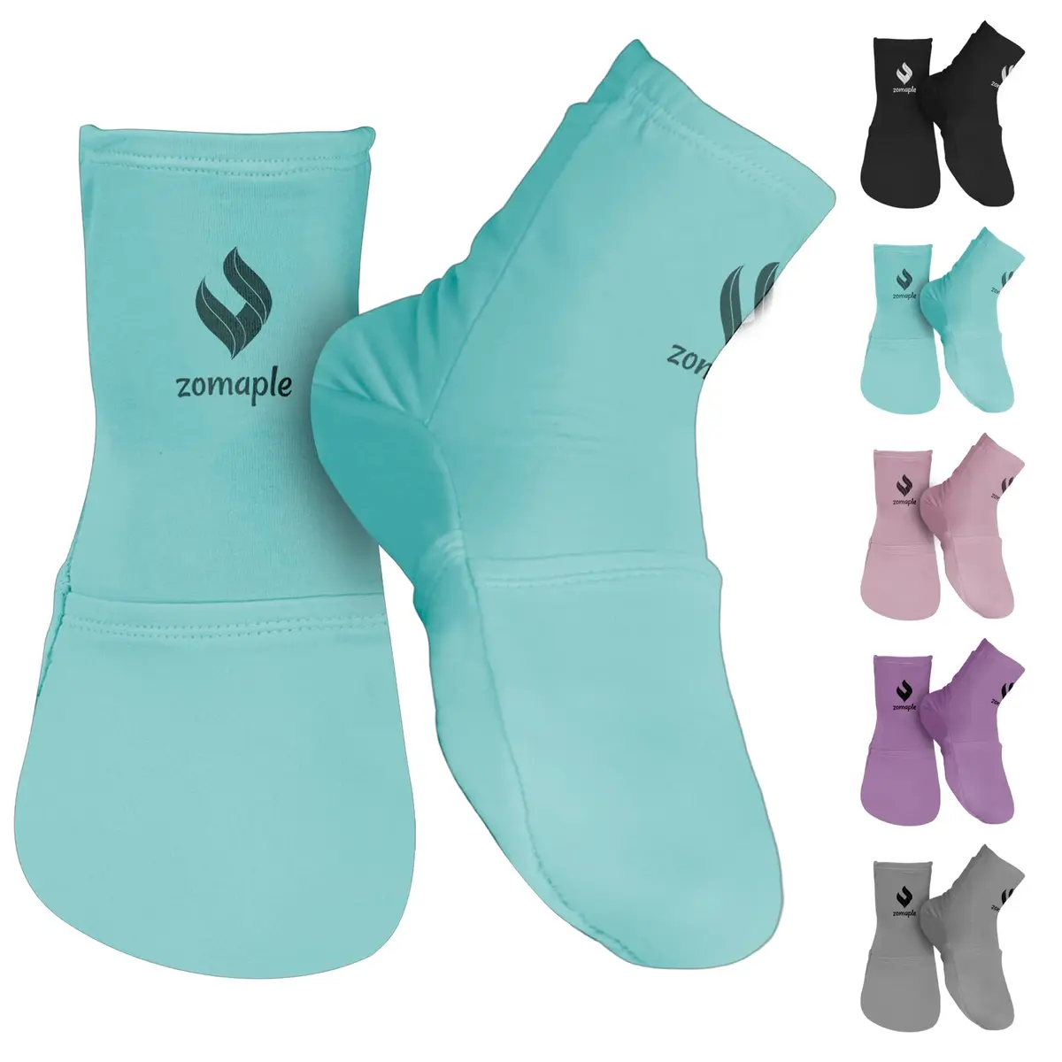 Zomaple Cold Therapy Socks with Gel Packs for Neuropathy & Hot Feet Comfort, Large (2-Pack) - main product image