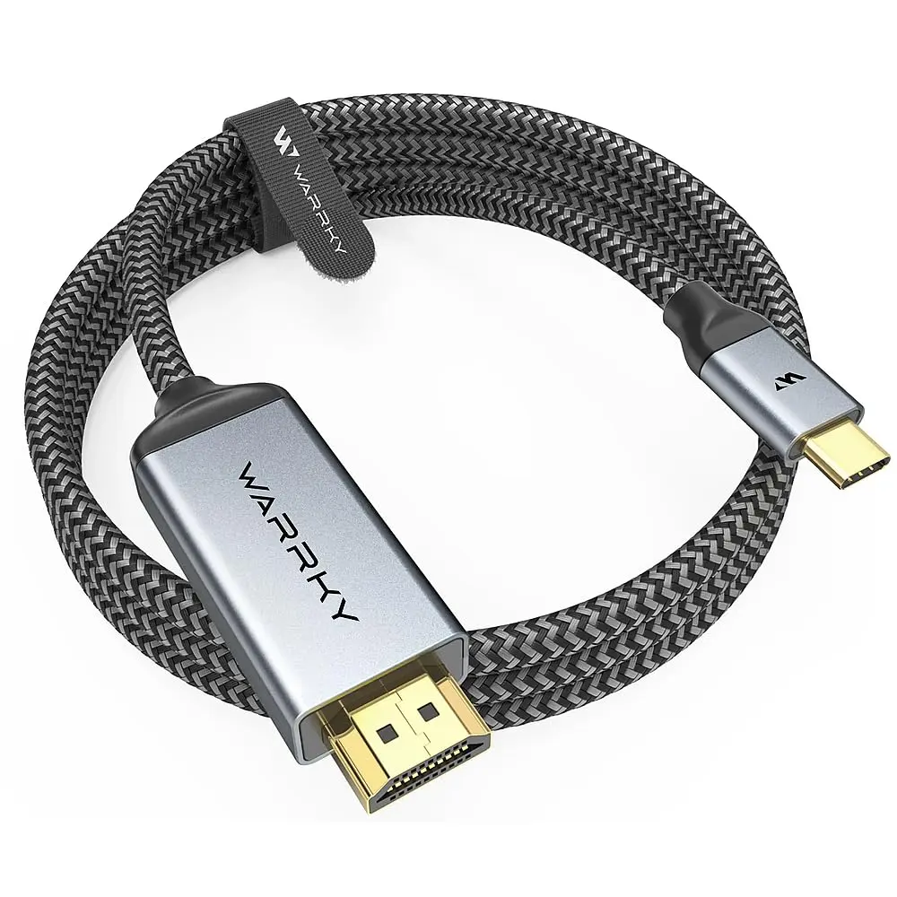 Warrky USB C to HDMI Cable 10FT (3.05m) | 4K@60Hz High-Speed HDR Cord - main product image
