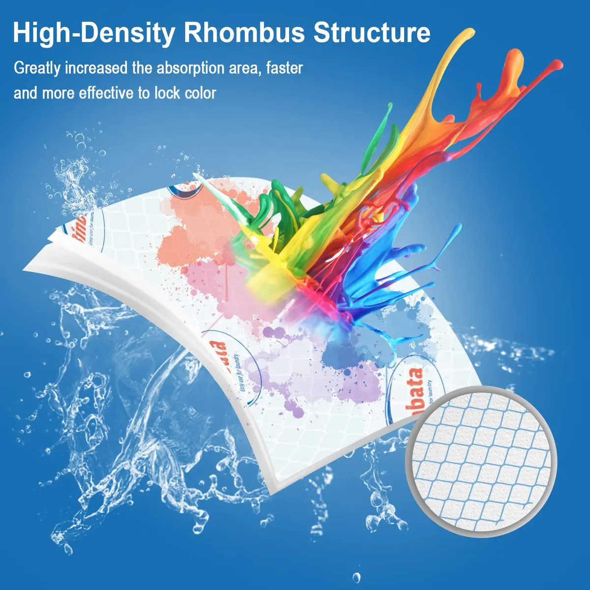 Binbata Color Grasper Sheets 110 Count | Prevents Dye Bleeding & Color Transfer - view 2