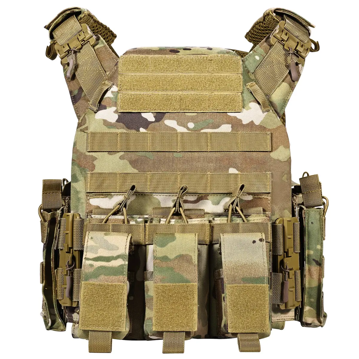 GFIRE Tactical Vest Elite Cp Camo | Adjustable, Breathable, Modular for Training & Outdoor Use - main product image