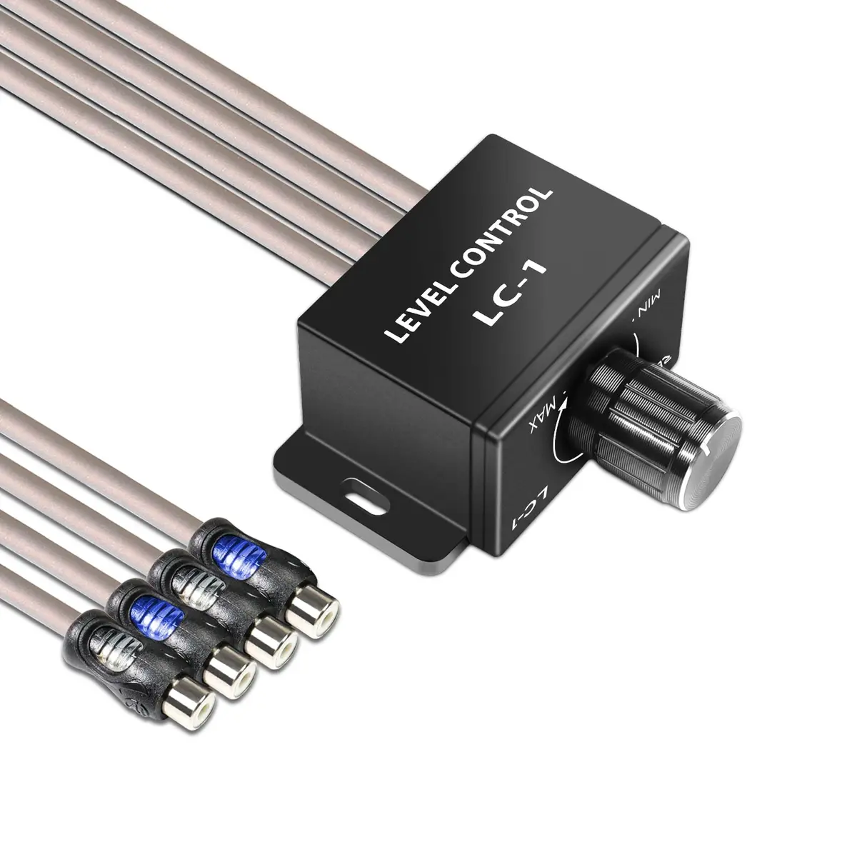 RECOIL LC1 Bass Knob RCA Level Volume Control for Car Amplifiers | Universal Audio Control - main product image